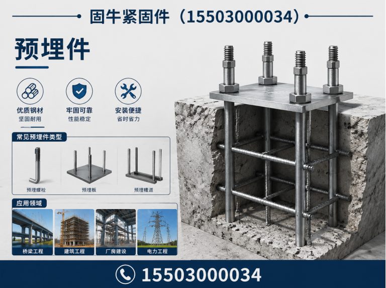 广平县固牛紧固件展示图